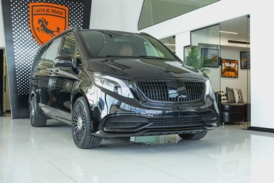 Mercedes V300 Maybach | 2025 GCC | With Warranty | VIP Interior | PS5  Smart TV 43”-0