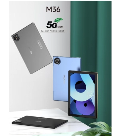 modio M36 Tablet With 10.1 Inch Screen Dual SIM Black 12GB RAM 512GB 5G - Middle East Version-1