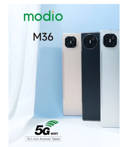 modio M36 Tablet With 10.1 Inch Screen Dual SIM Black 12GB RAM 512GB 5G - Middle East Version-3