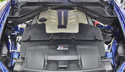 EXCELLENT DEAL for our BMW X6 M ( 2013 Model ) in Blue Color GCC Specs-19