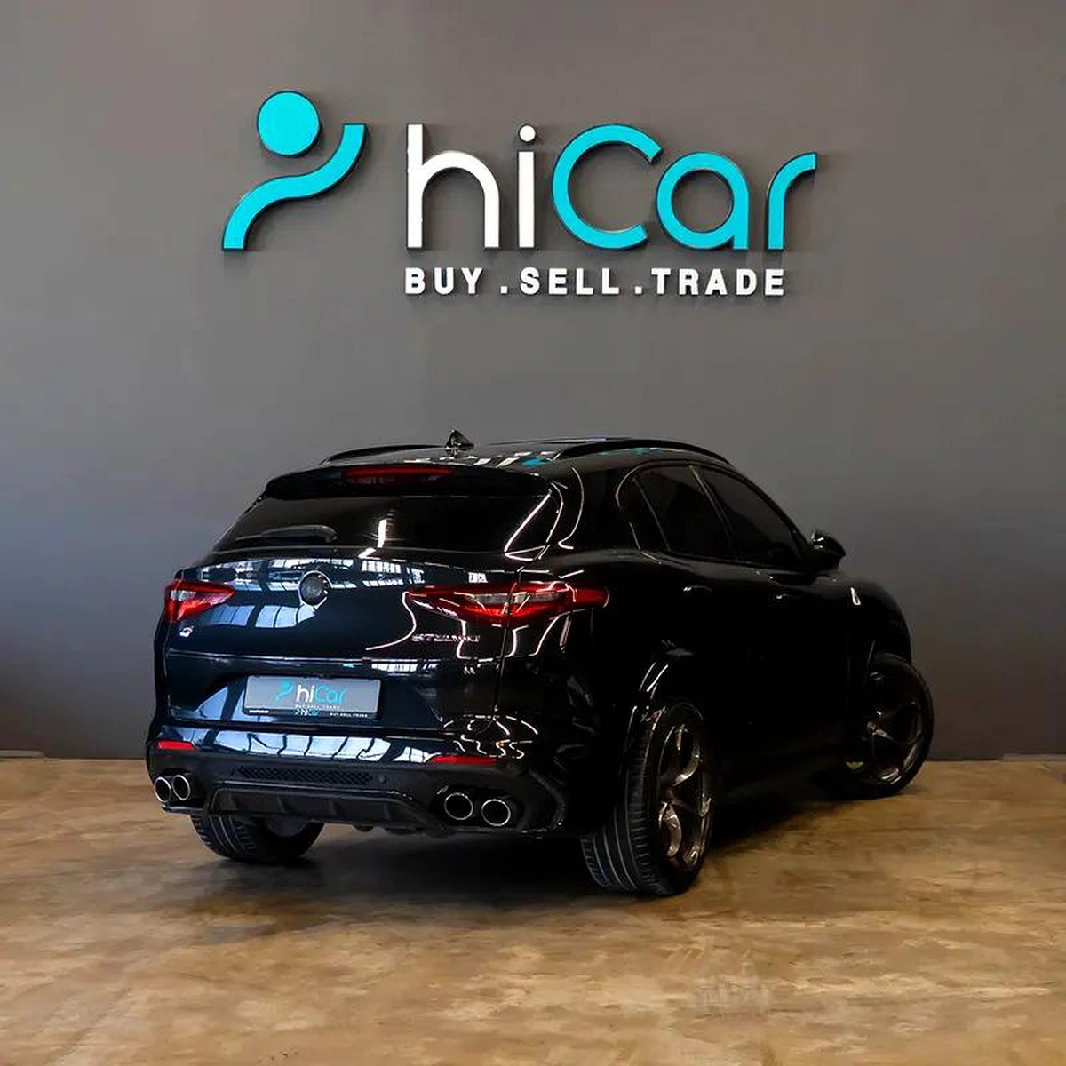 AED 2,299 P.M • 0% Downpayment • Alfa Romeo Stelvio Quadrifoglio • 1 Year Warranty-1-1