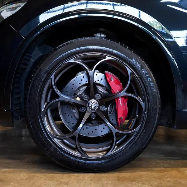 AED 2,299 P.M • 0% Downpayment • Alfa Romeo Stelvio Quadrifoglio • 1 Year Warranty