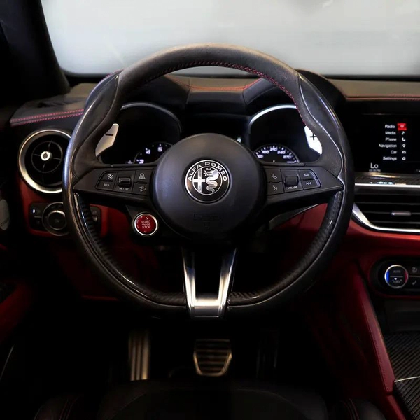 AED 2,299 P.M • 0% Downpayment • Alfa Romeo Stelvio Quadrifoglio • 1 Year Warranty
