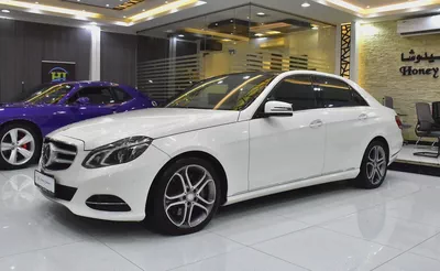 EXCELLENT DEAL for our Mercedes Benz E400 Hybrid ( 2014 Model ) in White Color Japanese Specs-1