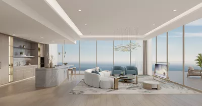 Luxury 2 BHK + M | Sea View | Waterfront Living-7