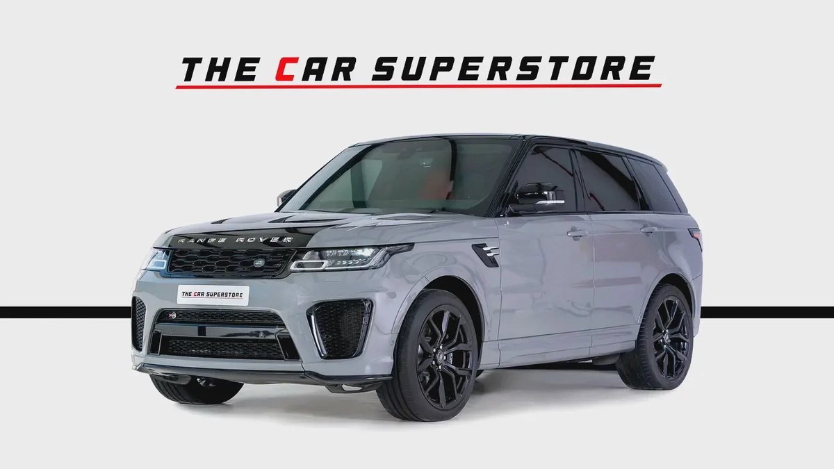 Range Rover Sport SVR Ultimate Edition-Bespoke Color-Black/Red Interior-Black Pack-Exclusive SUV-3-3