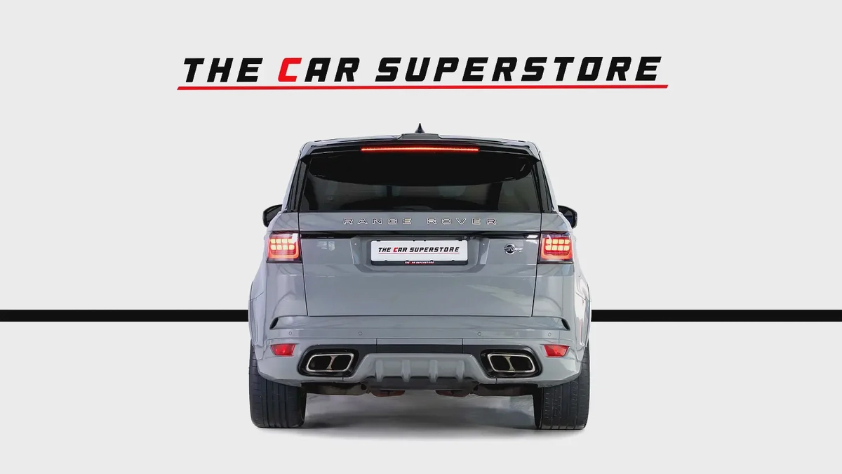 Range Rover Sport SVR Ultimate Edition-Bespoke Color-Black/Red Interior-Black Pack-Exclusive SUV-6-6