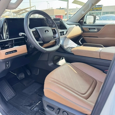 INFINITI QX80 LUXE 2025 | WHITE-16
