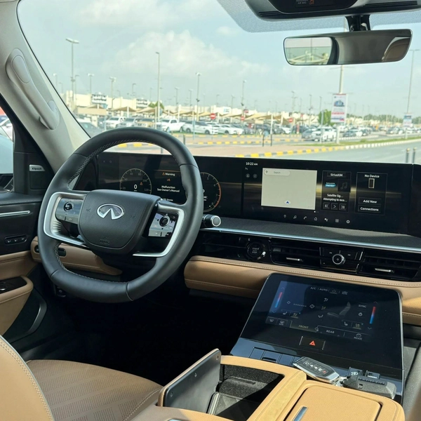 INFINITI QX80 LUXE 2025 | WHITE