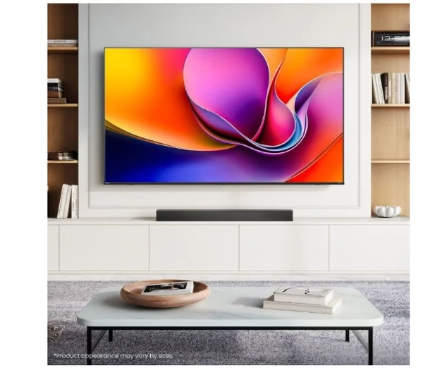 Hisense 85-Inch 4K UHD Smart TV – Ideal for Home Entertainment, Movies & Gaming | Dolby Vision & Audio, VIDAA OS, Game Mode, Bluetooth, HDMI, WiFi (85A62QS - 2025 Model) 85A62QS Black