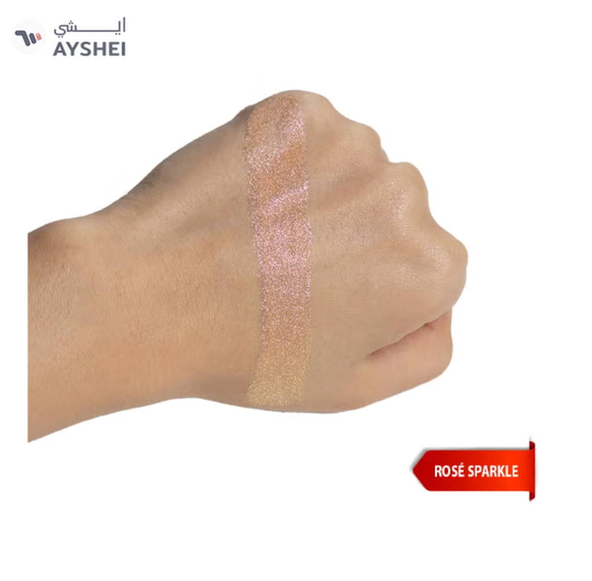 Character Chromatic Sparkling Eyeshadow Powder Rose Sparkle-1-1