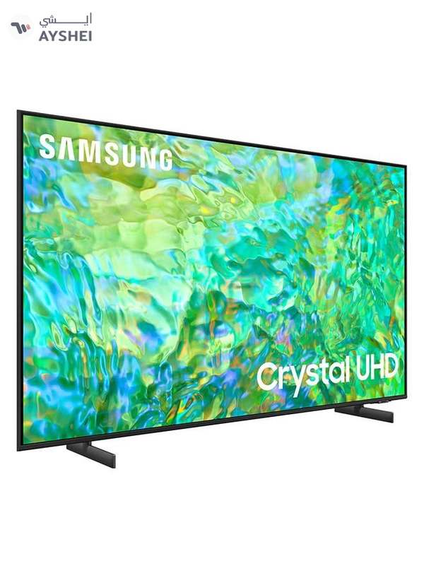 Samsung 55 Inch Crystal UHD 4K Smart TV 2023 Airslim, Dynamic Crystal Color - International Version UA55CU8000 Titan Grey