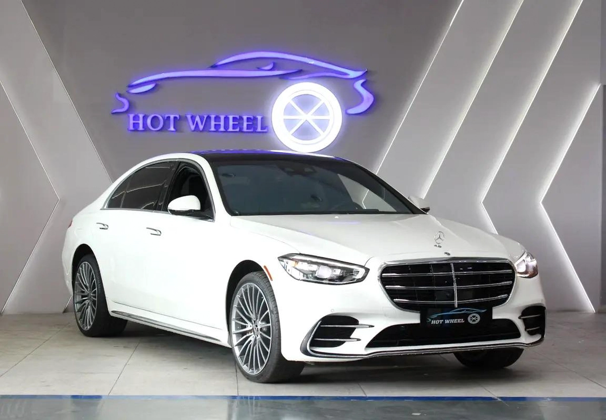 2023 - Mercedes-Benz S500 4Matic - with warranty for 275,000.00 AED-16-16