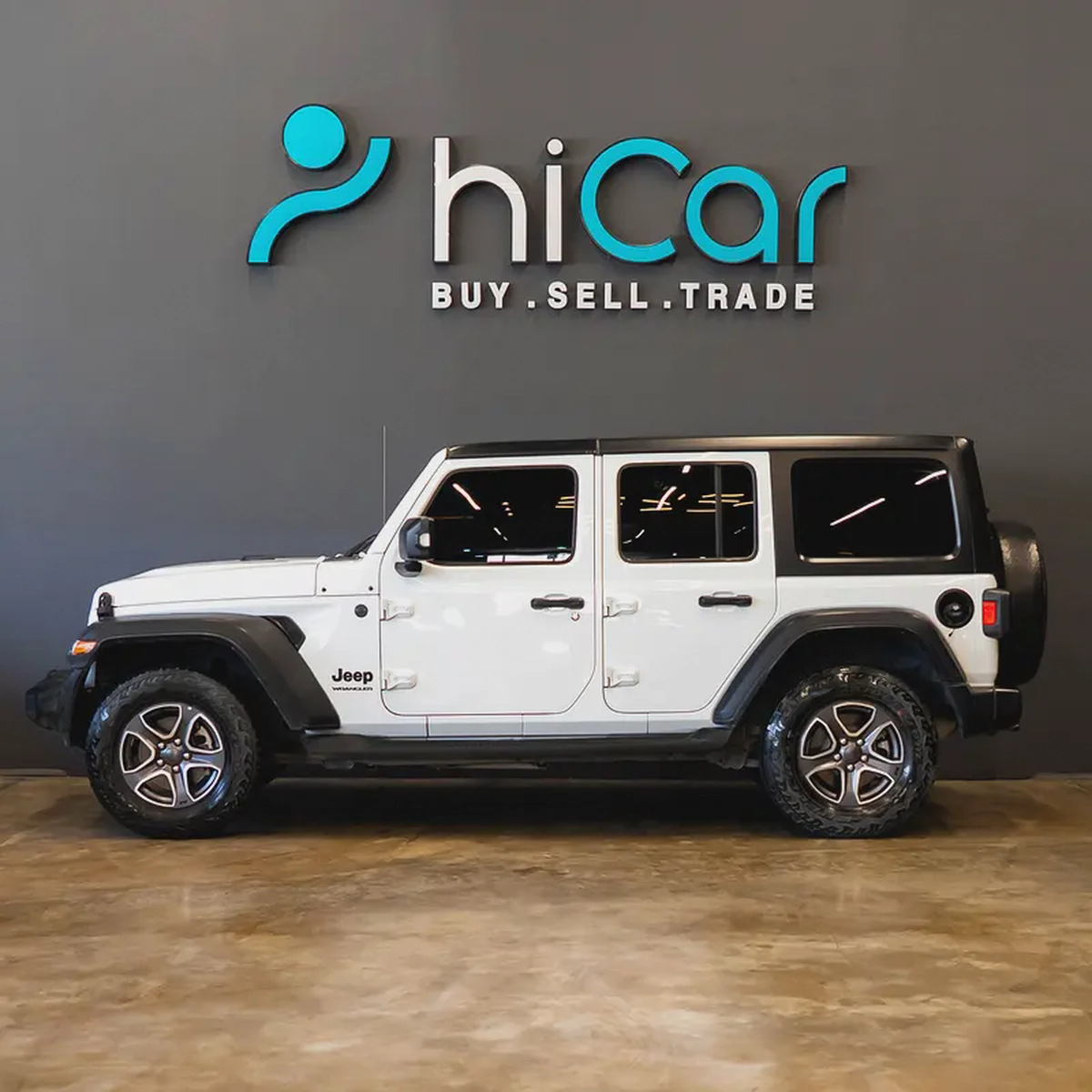 AED 2,490 P.M • 0% Downpayment • Jeep Wrangler Sport Unlimited • 1 Year Warranty