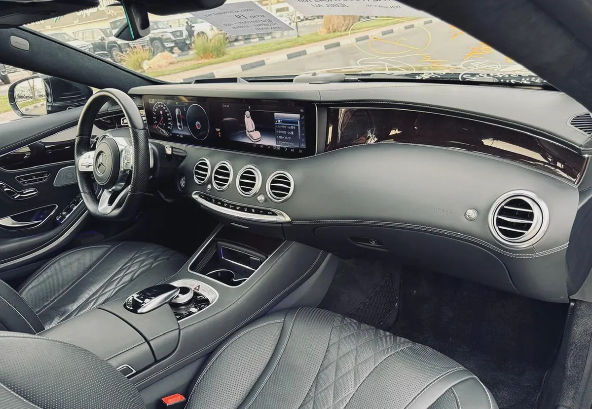 BENZ S560 COUPE | 2020 | FULLY LOADED | MINT CONDITION | FRESH JAPAN IMPORT-14-14