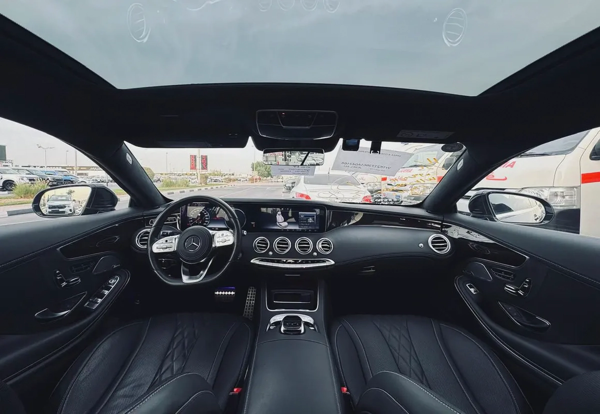 BENZ S560 COUPE | 2020 | FULLY LOADED | MINT CONDITION | FRESH JAPAN IMPORT-7-7