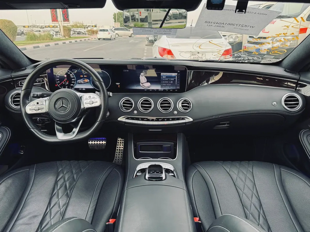 BENZ S560 COUPE | 2020 | FULLY LOADED | MINT CONDITION | FRESH JAPAN IMPORT-8-8