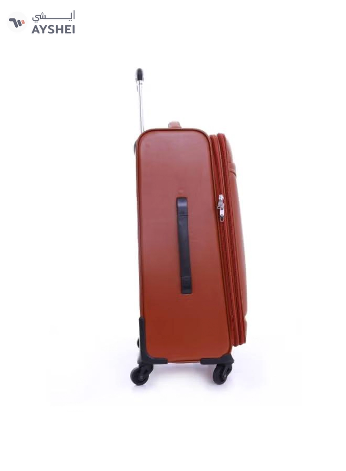 PARAJOHN Buffalos Softside 3 Piece Luggage Trolley Set Brown-1-1