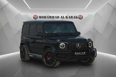MERCEDES BENZ G63 AMG - 2020 - GCC - DOUBLE NIGHT PACKAGE - ORIGINAL PAINT - FULLY LOADED-2