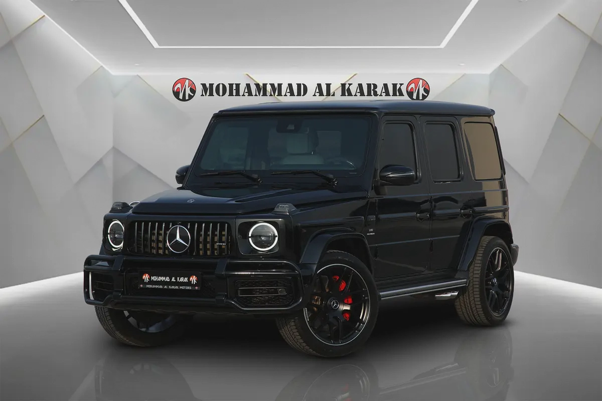 MERCEDES BENZ G63 AMG - 2020 - GCC - DOUBLE NIGHT PACKAGE - ORIGINAL PAINT - FULLY LOADED