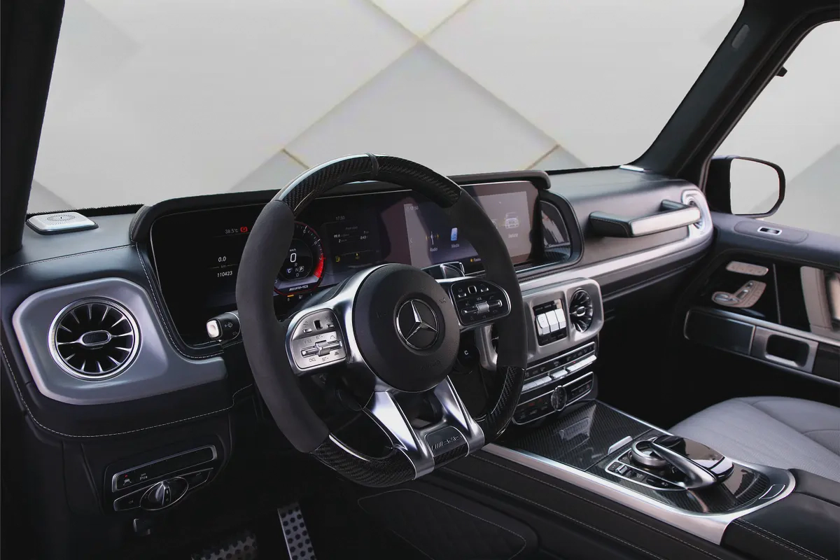 MERCEDES BENZ G63 AMG - 2020 - GCC - DOUBLE NIGHT PACKAGE - ORIGINAL PAINT - FULLY LOADED-8-8