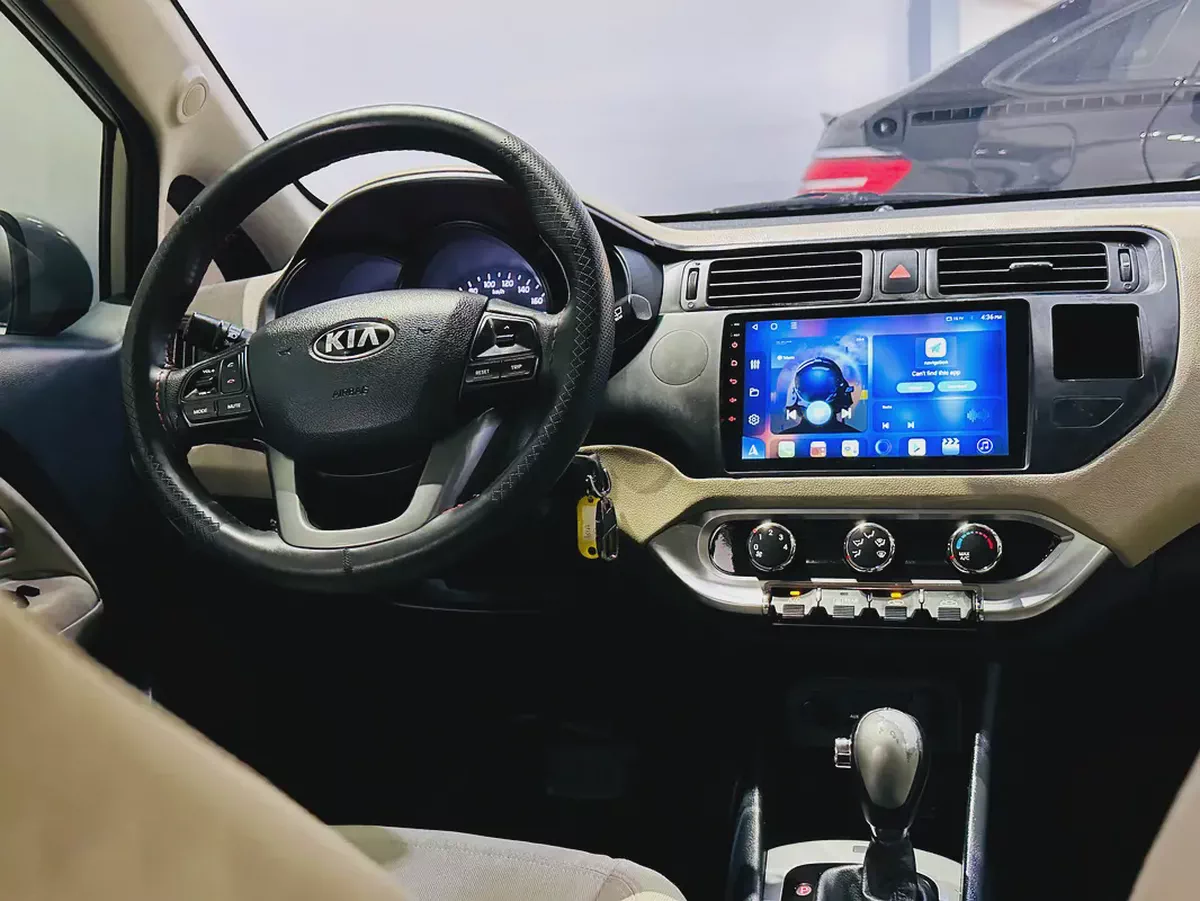 KIA RIO 2013 GCC SPECS WITH BBS RIMS MINT CONDITION-13-13