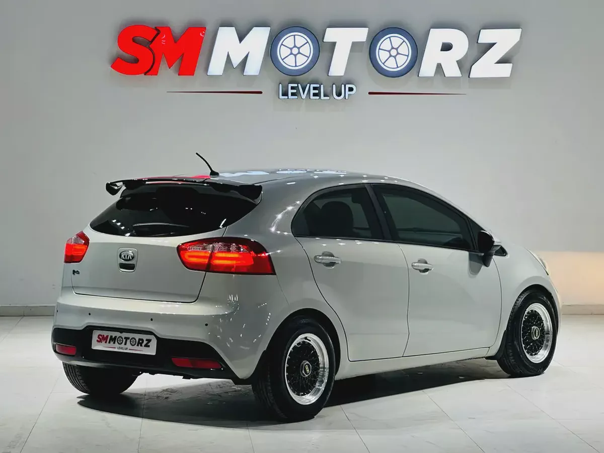 KIA RIO 2013 GCC SPECS WITH BBS RIMS MINT CONDITION-4-4