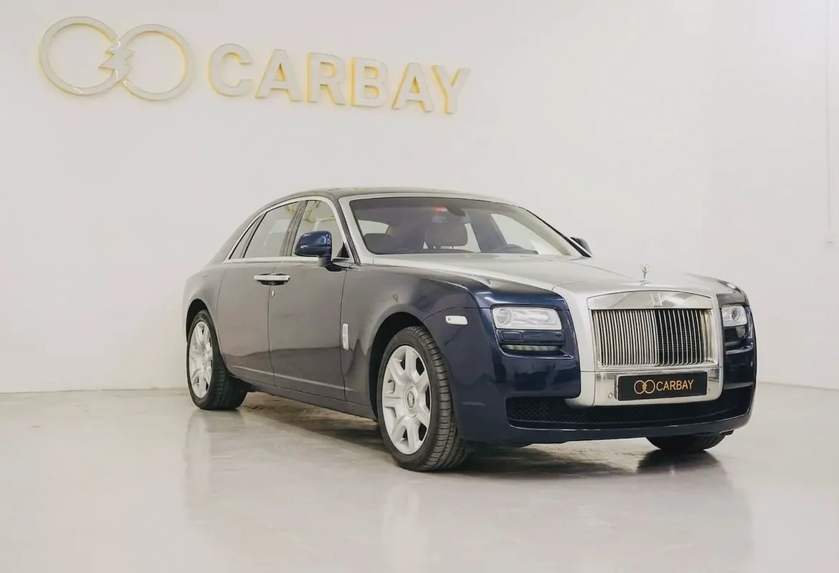 AED 7171 PM | ROLLS ROYCE GHOST 2013 | PARTIAL AGENCY HISTORY | PRISTINE CONDITION | 1 YEAR WARRANTY-2-2