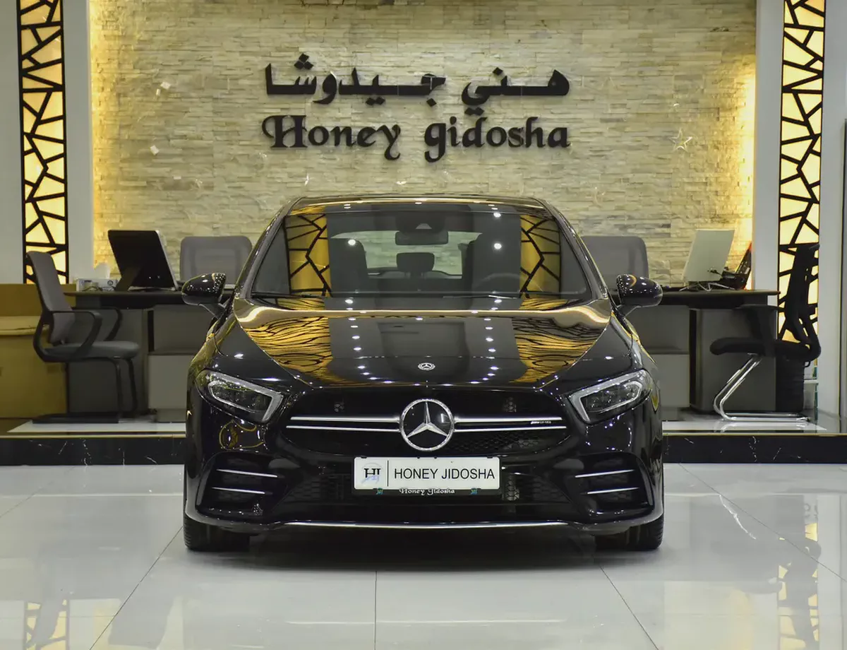AED 1,301 EMi for 5Yrs | Mercedes Benz A35 AMG ( 2020 Model ) in Black Color Chinese Specs