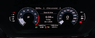 2025 Audi 3 S-line | GCC Spec | Low Mileage | Unlimited Al-Naboodah Warranty 2028-19
