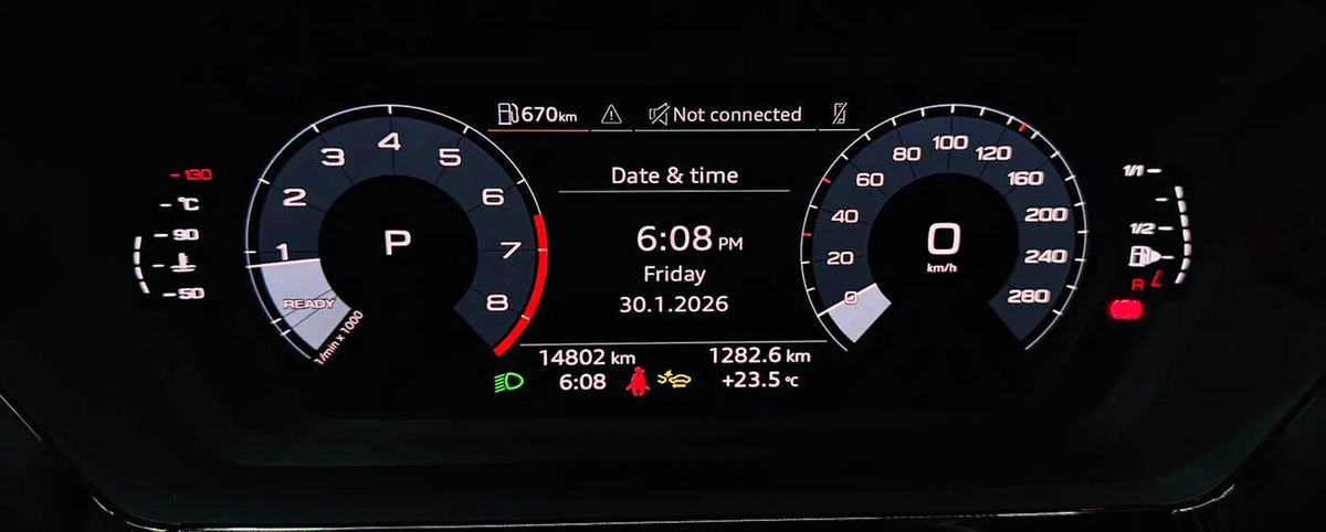 2025 Audi 3 S-line | GCC Spec | Low Mileage | Unlimited Al-Naboodah Warranty 2028-19-19