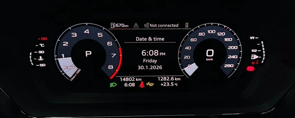 2025 Audi 3 S-line | GCC Spec | Low Mileage | Unlimited Al-Naboodah Warranty 2028