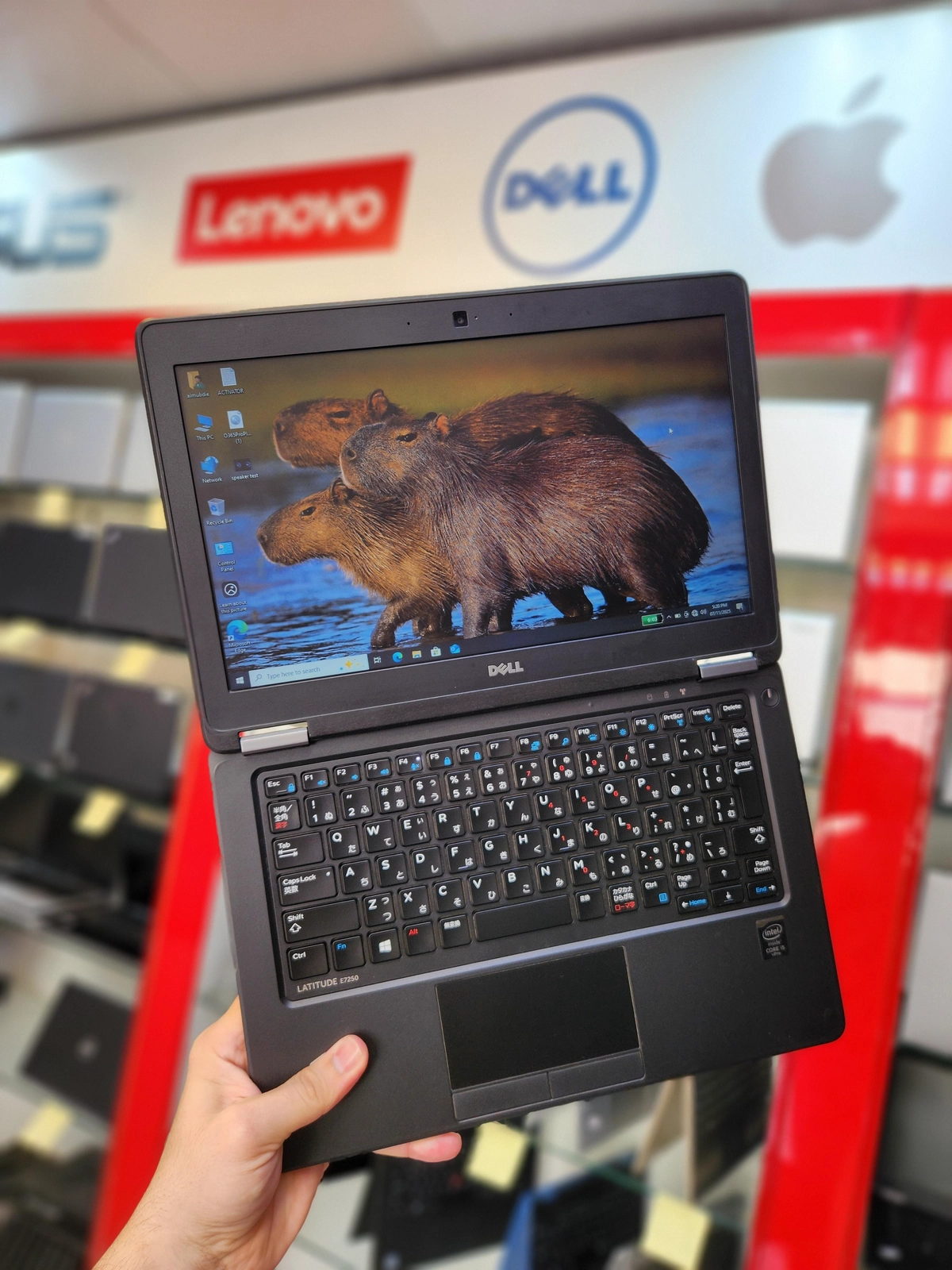 Dell Laptop Slim and Light Weight 8GB Ram - 256GB SSD