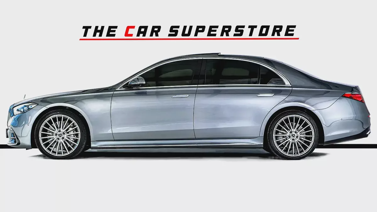 Mercedes Benz S500 L 4 Matic-Low Mileage-Full Options-Premium Metallic Exclusive Paint-4-4