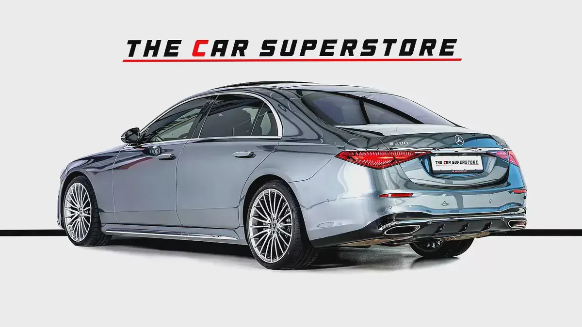 Mercedes Benz S500 L 4 Matic-Low Mileage-Full Options-Premium Metallic Exclusive Paint-5-5