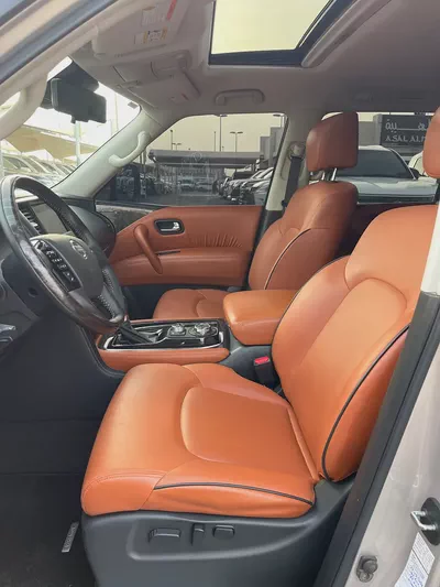 نيسان بترول خليجي 2021 تيتانيوم صبغ وكاله Nissan Patrol LE Titanium 2021 | GCC Specs | Low Mileage-10
