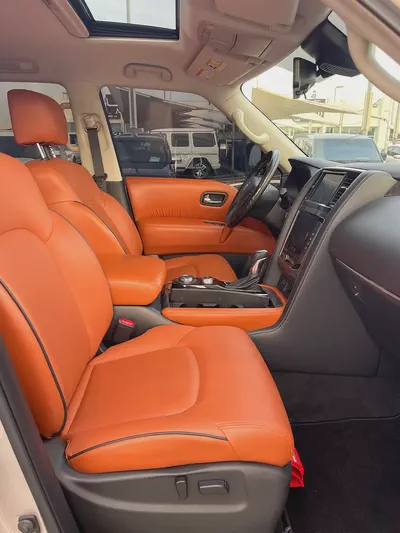 نيسان بترول خليجي 2021 تيتانيوم صبغ وكاله Nissan Patrol LE Titanium 2021 | GCC Specs | Low Mileage-16