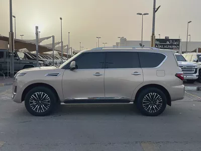 نيسان بترول خليجي 2021 تيتانيوم صبغ وكاله Nissan Patrol LE Titanium 2021 | GCC Specs | Low Mileage-2
