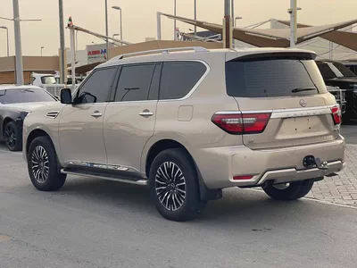 نيسان بترول خليجي 2021 تيتانيوم صبغ وكاله Nissan Patrol LE Titanium 2021 | GCC Specs | Low Mileage-3
