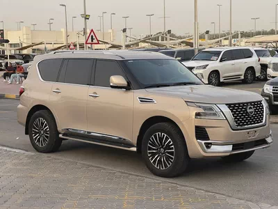 نيسان بترول خليجي 2021 تيتانيوم صبغ وكاله Nissan Patrol LE Titanium 2021 | GCC Specs | Low Mileage-7