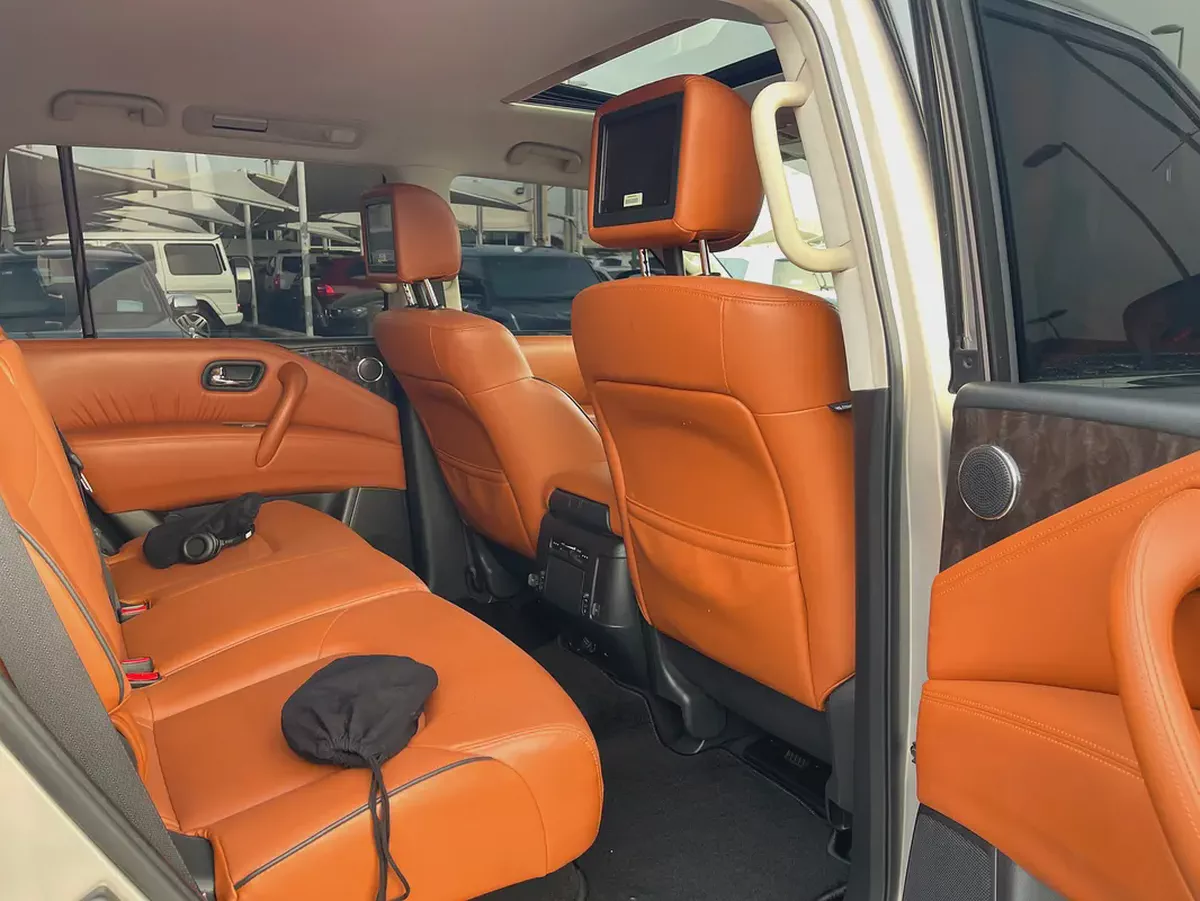 نيسان بترول خليجي 2021 تيتانيوم صبغ وكاله Nissan Patrol LE Titanium 2021 | GCC Specs | Low Mileage-13-13