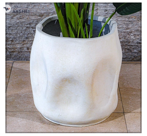 Yatai Decor Circular Designe Creative Plants Pot With Drain Hole Outdoor Planter
