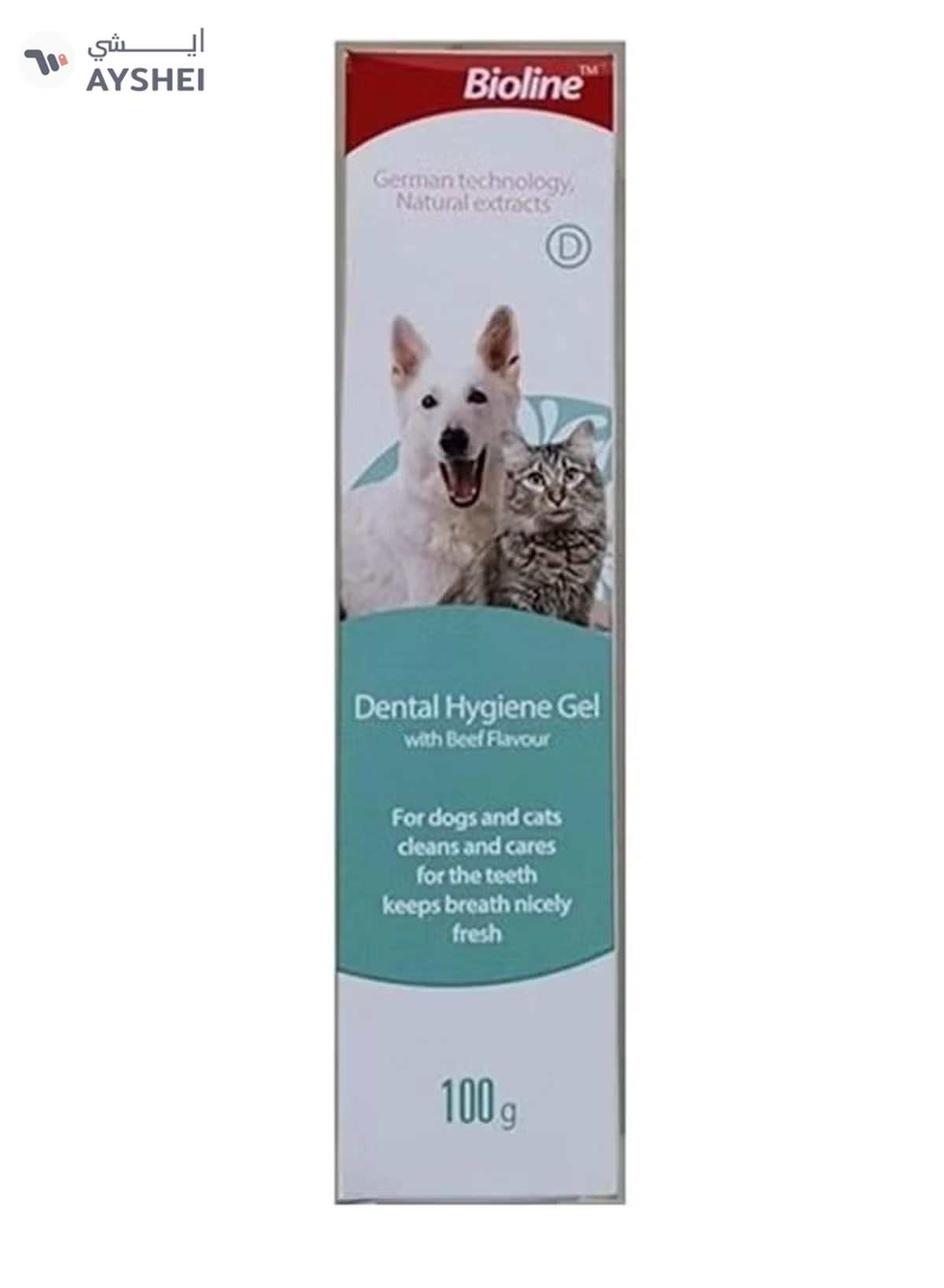 Bioline Dental Hygiene Gel For Cats & Dogs 100g