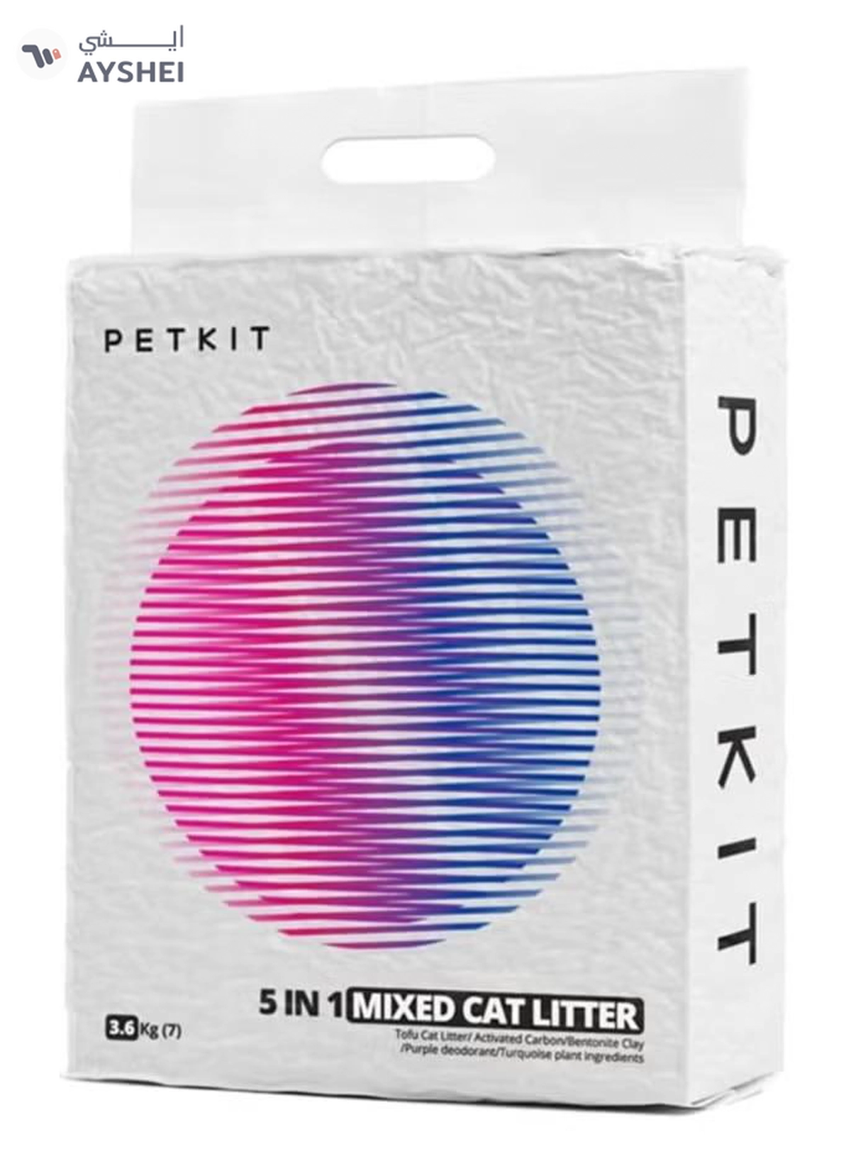Petkit 5-in-1 Active Carbon Mixed Tofu Litter