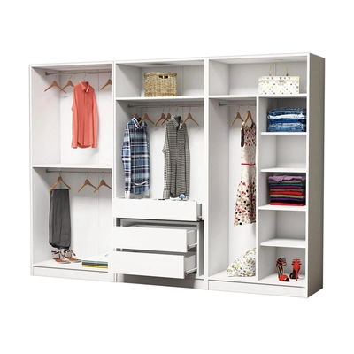 Wardrobe, 6 Door, MDF Custom-1
