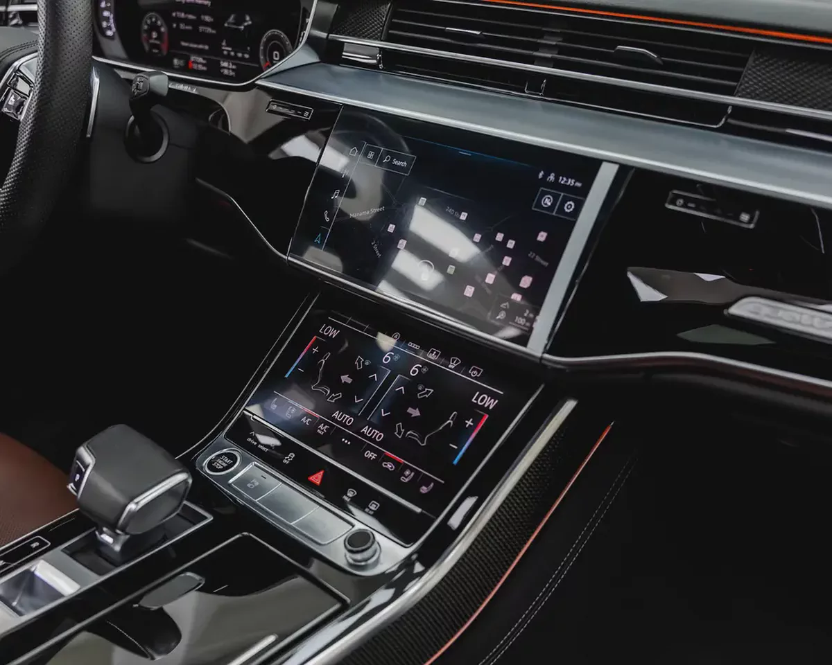 AUDI A8L 55 TFSI QUATTRO - 2023 - GCC - 35,000 km - UNDER WARRANTY AND SERVICE CONTRACT-12-12