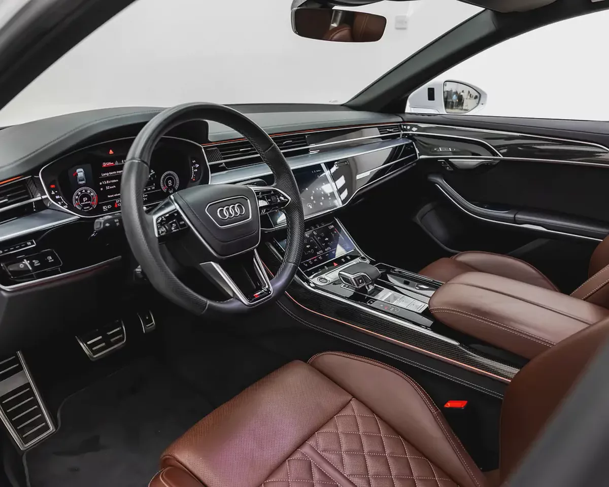 AUDI A8L 55 TFSI QUATTRO - 2023 - GCC - 35,000 km - UNDER WARRANTY AND SERVICE CONTRACT-8-8