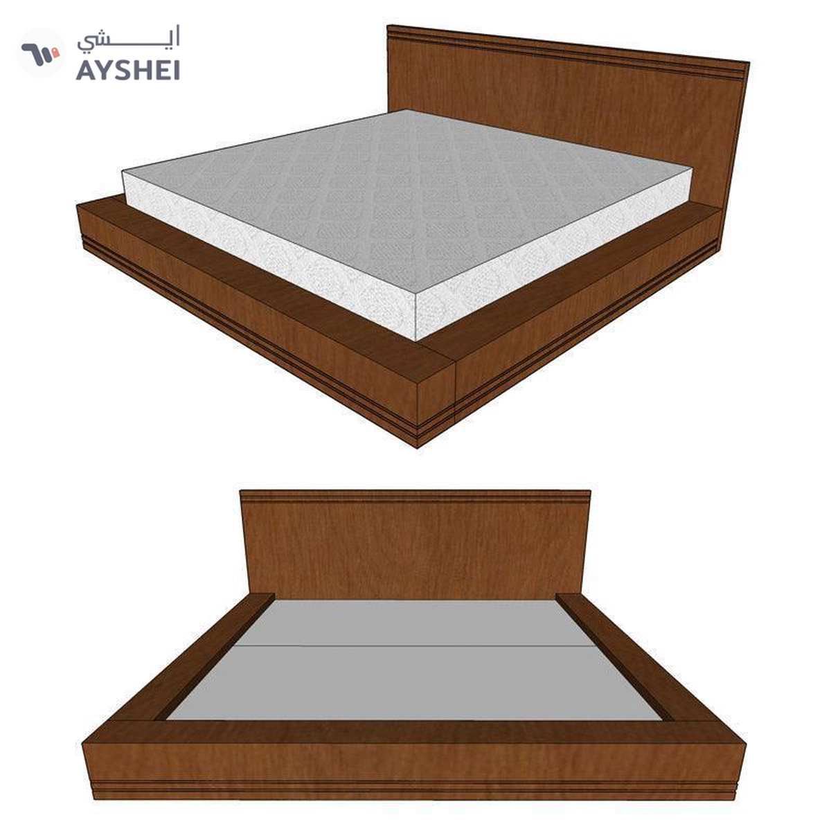 Japanese Low Bed, Osaka, Custom-2-2