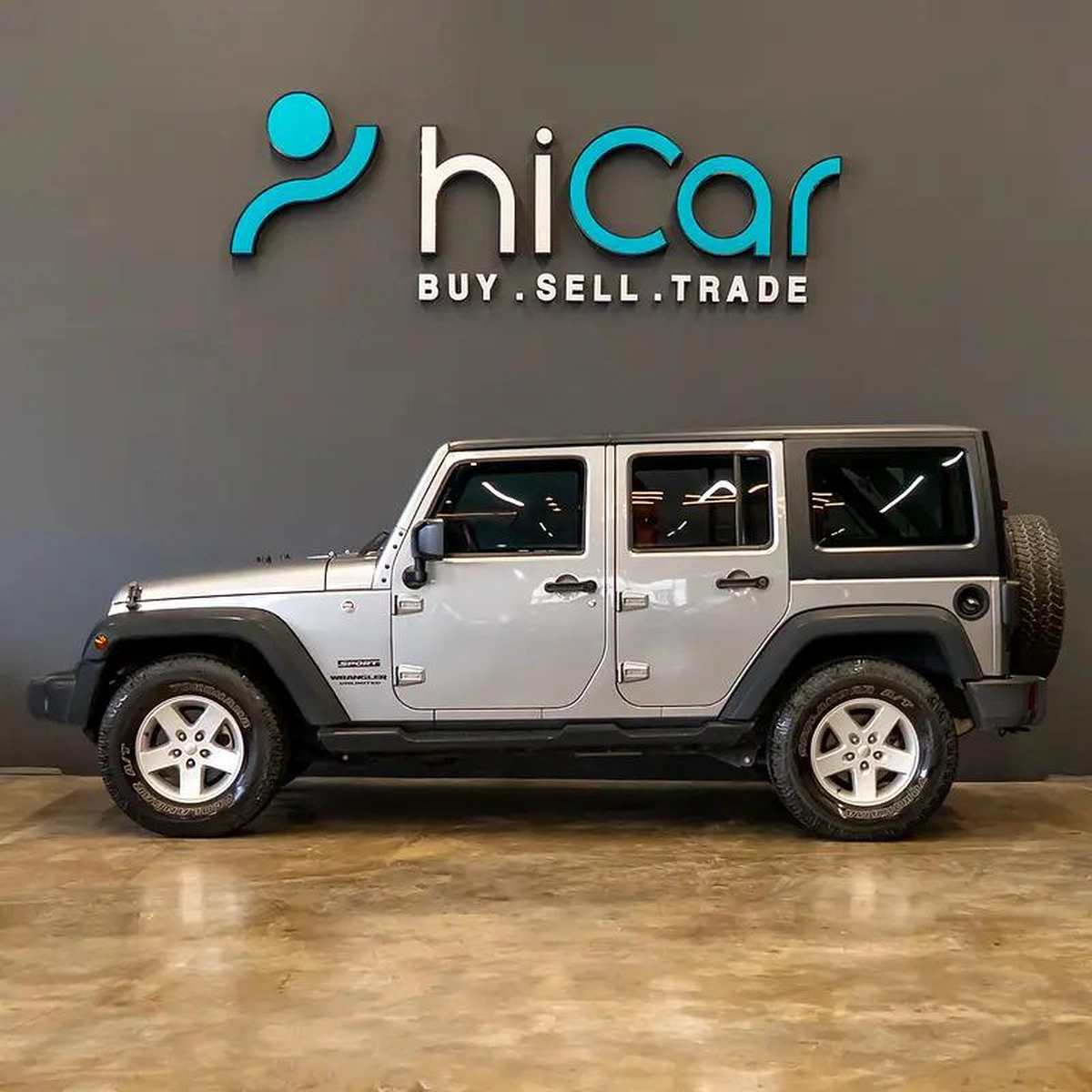 AED 1,966 p.m • 0% Downpayment • Jeep Wrangler Unlimited Sport • 1 Year Warranty-1-1
