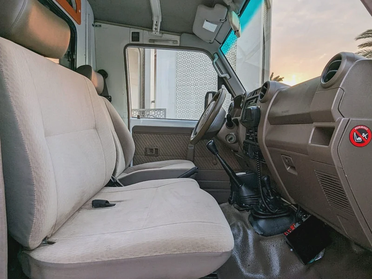TOYOTA LAND CRUISER 2019 LC78 AMBULANCE GCC IN EXCELLENT CONDITION